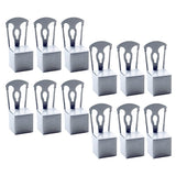 Max 12Pcs Chair Shape Paper Gift Box Wedding Party Candy Decorative Box Silver