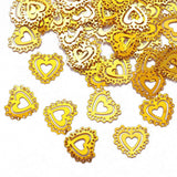 Max 30g Heart Table Confetti Throwing Sprinkles Wedding Party Decor  Golden