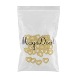 Max 30g Heart Table Confetti Throwing Sprinkles Wedding Party Decor  Golden
