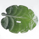 Max Artificial Monstera Leaves Tropical Palm Leaves Placemat Table Decoration B