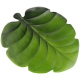 Max Artificial Monstera Leaves Tropical Palm Leaves Placemat Table Decoration B