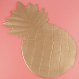 Max Creative Pineapple Large Leaf Placemat Hawaiian Beach Party Decor Golden