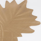 Max Creative Pineapple Large Leaf Placemat Hawaiian Beach Party Decor Golden