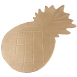 Max Creative Pineapple Large Leaf Placemat Hawaiian Beach Party Decor Golden