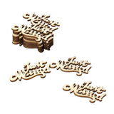 Max Wooden Table Confetti Scatter Rustic Wedding Party Decor Just married