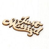Max Wooden Table Confetti Scatter Rustic Wedding Party Decor Just married
