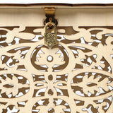 Max Wedding Gift Card Box Wooden Money Box with Lock Wishing Well Card Box 30cm