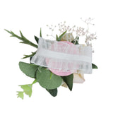 Max Wedding Corsage Wrist Girl Bride Artificial Rose Hand Flower Wrist Flower