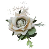 Max Wedding Corsage Wrist Girl Bride Artificial Rose Hand Flower Wrist Flower