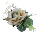 Max Wedding Corsage Wrist Girl Bride Artificial Rose Hand Flower Wrist Flower