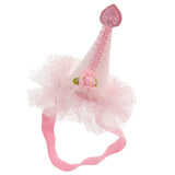 Max Unicorn Horn Party Kids Baby Lace Hair Headband Fancy Dress Decor Pink
