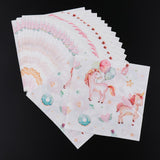 Max 20 Pieces Lovely Magical Paper Napkin Kids Birthday Party Tableware Supply A