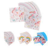 Max 20 Pieces Lovely Magical Paper Napkin Kids Birthday Party Tableware Supply A