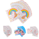 Max 20 Pieces Lovely Magical Paper Napkin Kids Birthday Party Tableware Supply A