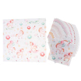Max 20 Pieces Lovely Magical Paper Napkin Kids Birthday Party Tableware Supply A