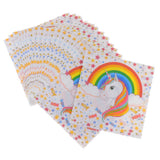 Max 20 Pieces Lovely Magical Paper Napkin Kids Birthday Party Tableware Supply C