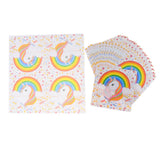 Max 20 Pieces Lovely Magical Paper Napkin Kids Birthday Party Tableware Supply C