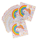 Max 20 Pieces Lovely Magical Paper Napkin Kids Birthday Party Tableware Supply C