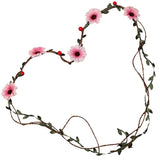 Max DIY Bride Bridesmaid Headwear Hawaiian Flower Wreath Headband Girls Flower