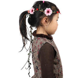 Max DIY Bride Bridesmaid Headwear Hawaiian Flower Wreath Headband Girls Flower