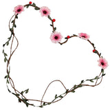 Max DIY Bride Bridesmaid Headwear Hawaiian Flower Wreath Headband Girls Flower