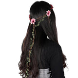 Max DIY Bride Bridesmaid Headwear Hawaiian Flower Wreath Headband Girls Flower