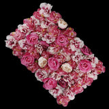 Max Artificial Flower Wall Panel Wedding Party Venue Decor Gradient Rose Red