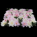 Max Artificial Rose Flower Wall Spring Flower Backdrop Pink+White