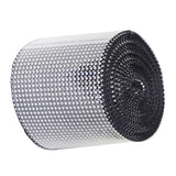 Max 5 Yard 24 Rows Rhinestone Ribbon Trim Net Drill Mesh Wrap DIY Craft Black