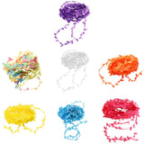 Max 20 Meters Artificial Fabric Leaf Garland Ribbon Trims DIY Crafts Yellow