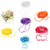 Max 20 Meters Artificial Fabric Leaf Garland Ribbon Trims DIY Crafts Yellow