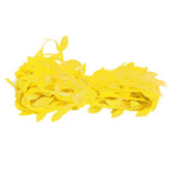 Max 20 Meters Artificial Fabric Leaf Garland Ribbon Trims DIY Crafts Yellow