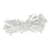 Max 20 Meters Artificial Fabric Leaf Garland Ribbon Trims DIY Crafts White