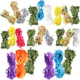 Max 30 Meters Artificial Fabric Leaf Garland Ribbon Trims Blue White Green