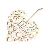 Max Wooden Mum Heart Shapes Hanging Plaque Mothers Day Gift Wall Door Home Decor