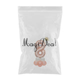 Max Rose Gold Number Crown Latex Balloons Column Set Party Decoration Number 8