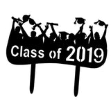 Max Graduate Cake Toppers Acrylic Class of 2019 Cake Toppers for Grad Parties 2