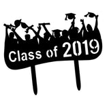 Max Graduate Cake Toppers Acrylic Class of 2019 Cake Toppers for Grad Parties 2