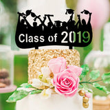 Max Graduate Cake Toppers Acrylic Class of 2019 Cake Toppers for Grad Parties 2