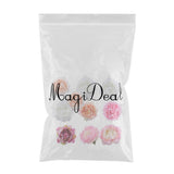 Max 10Pcs Artificial Peony Silk Flower Head Home Wedding Decor Mixture Color