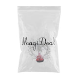 Max Resin Flamingo Figurines Statues Pot with Garland Table Home Office Decor