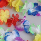 Maxbell Hawaiian Tropical Luau Flower Leis Garland Necklace Wedding Decor 300cm
