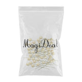 Maxbell 100 Pieces Mini Berries Artificial Foam Flower Fruit Stamens Decor Milk Yellow