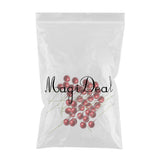 Maxbell 100 Pieces Mini Berries Artificial Foam Flower Fruit Stamens Decor Wine Red