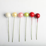 Maxbell 100 Pieces Mini Berries Artificial Foam Flower Fruit Stamens Decor Multicolor