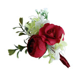 Maxbell Wedding Corsage Wrist Flower Wedding Supplies Photo Props Corsage red