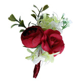 Maxbell Wedding Corsage Wrist Flower Wedding Supplies Photo Props Corsage red