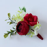 Maxbell Wedding Corsage Wrist Flower Wedding Supplies Photo Props Corsage red