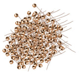 Maxbell 100 Pieces Artificial Berries Foam Flower Fruit Stamens DIY Supplies Gold