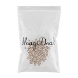 Maxbell 100 Pieces Artificial Berries Foam Flower Fruit Stamens DIY Supplies Gold